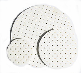 Perforated Rayon Glass Polishing Pads