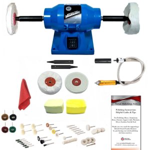 Epoxy Polyester Resin Polishing Machine 4 inch Mops+ Flexible Drive Shaft
