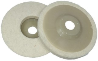 Felt Glass Polishing Pad - 100mm