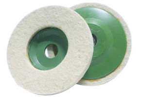 Felt Glass Polishing Pad - 125mm