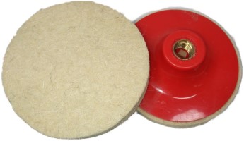 Mounted Pure Felt Glass Polishing Pad