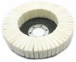 Upright Felt Flap Disc Glass Polishing Pad