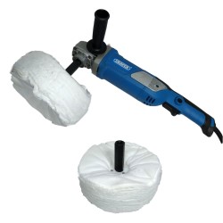 Polishing Machine With Large Cotton Buffing Mops