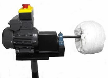 Pedestal Polisher Side View