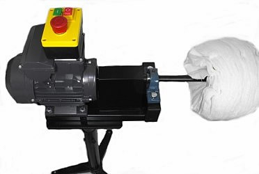Pedestal Polishing Machine Side View